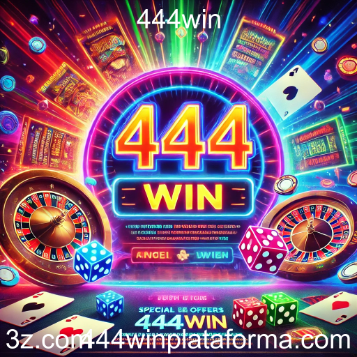 Descubra as Promoções Imperdíveis da 444win